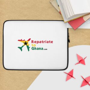 RepatriatetoGhana.com Laptop Sleeve