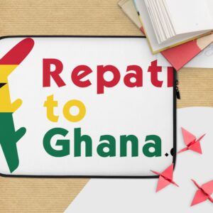 RepatriatetoGhana.com Laptop Sleeve