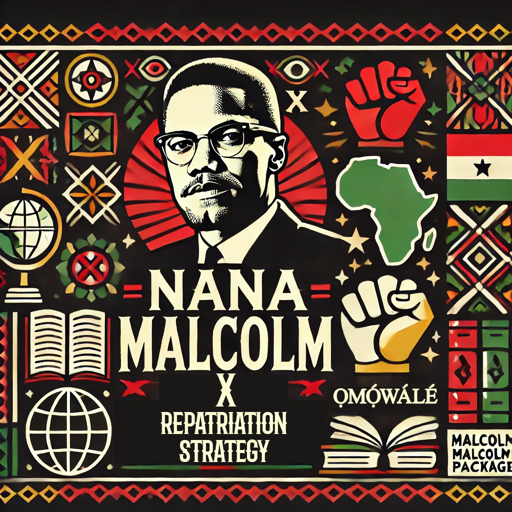 Nana Malcolm X (Ọmọ́wálé) Repatriation Strategy - RepatriatetoGhana.com