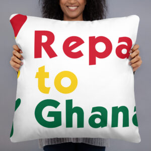 RepatriateToGhana.com (R2GH.com) Pillow