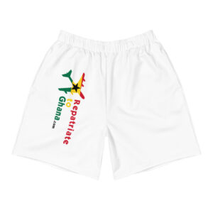 All-Over Print RepatriateToGhana.com (R2GH.com) Unisex Athletic Long Shorts