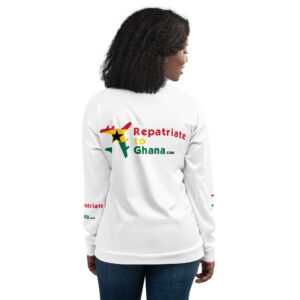 RepatriateToGhana.com (R2GH.com) Unisex Bomber Jacket