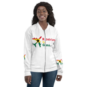 RepatriateToGhana.com (R2GH.com) Unisex Bomber Jacket