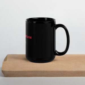 RepatriateToGhana.com (R2GH.com) Black Glossy Mug