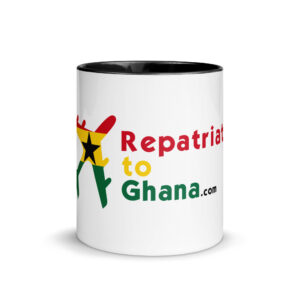 RepatriateToGhana.com (R2GH.com) Mug with Color Inside