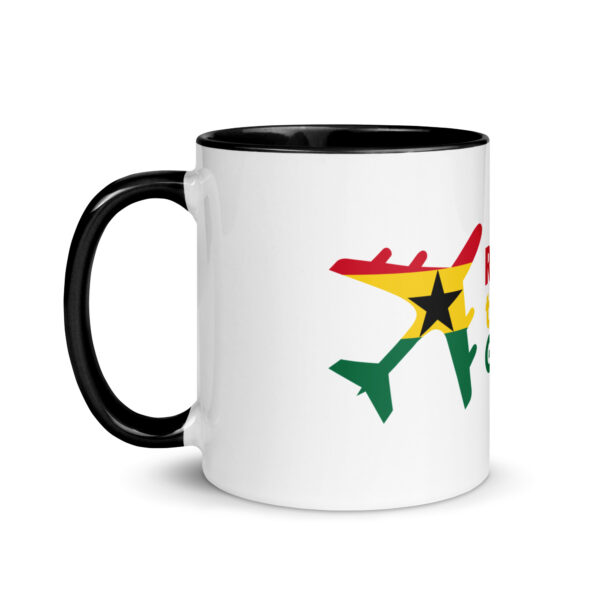 RepatriateToGhana.com (R2GH.com) Mug with Color Inside - Image 3