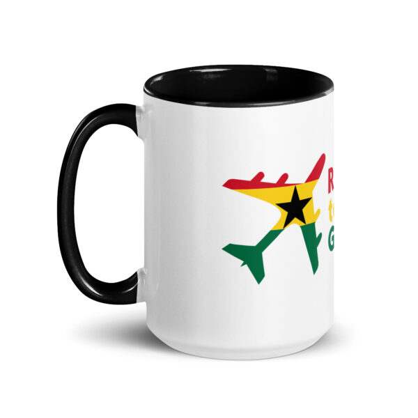 RepatriateToGhana.com (R2GH.com) Mug with Color Inside - Image 6