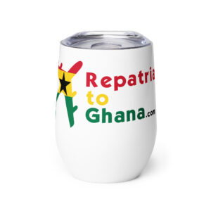 RepatriateToGhana.com (R2GH.com) Wine tumbler