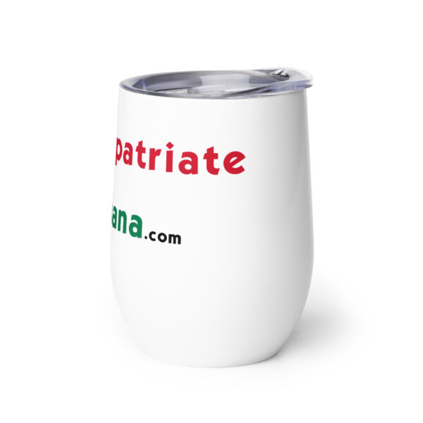 RepatriateToGhana.com (R2GH.com) Wine tumbler - Image 3