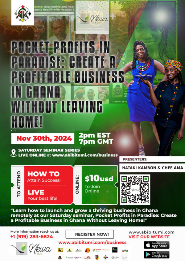 SSS: Pocket Profits in Paradise: Create a  Profitable Business in Ghana Without Leaving Home!