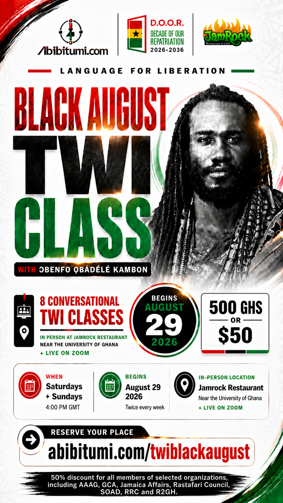 Read more about the article New in Ghana? Build Confidence With Eight Conversational Twi Classes