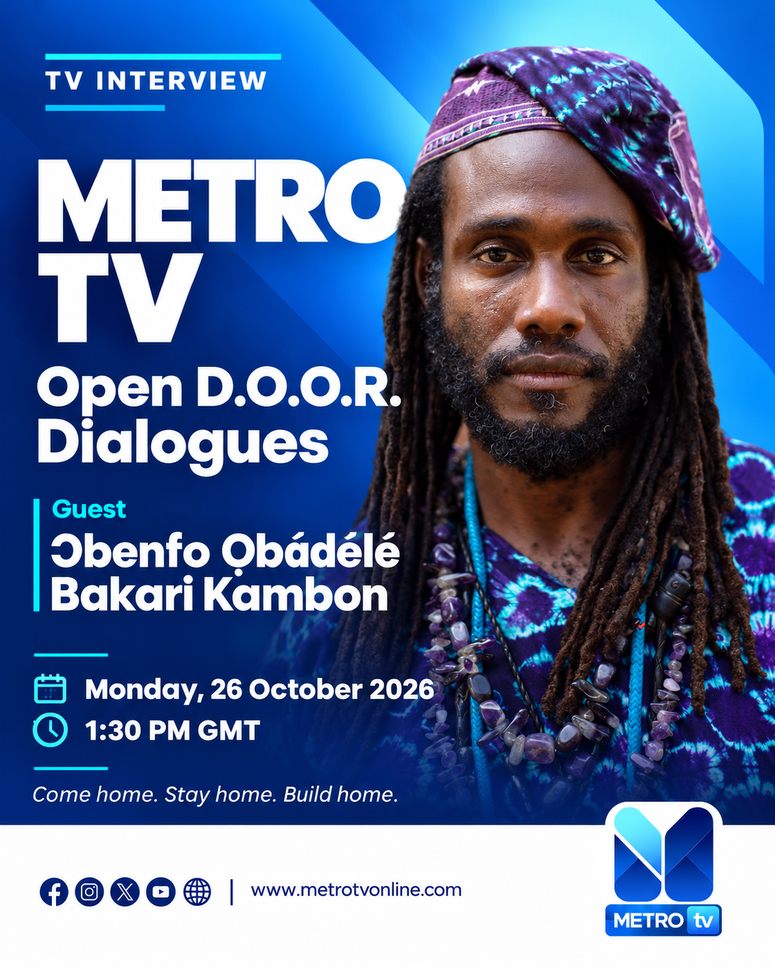 You are currently viewing Today at 1:30 PM GMT — Metro TV interview on Open D.O.O.R. Dialogues