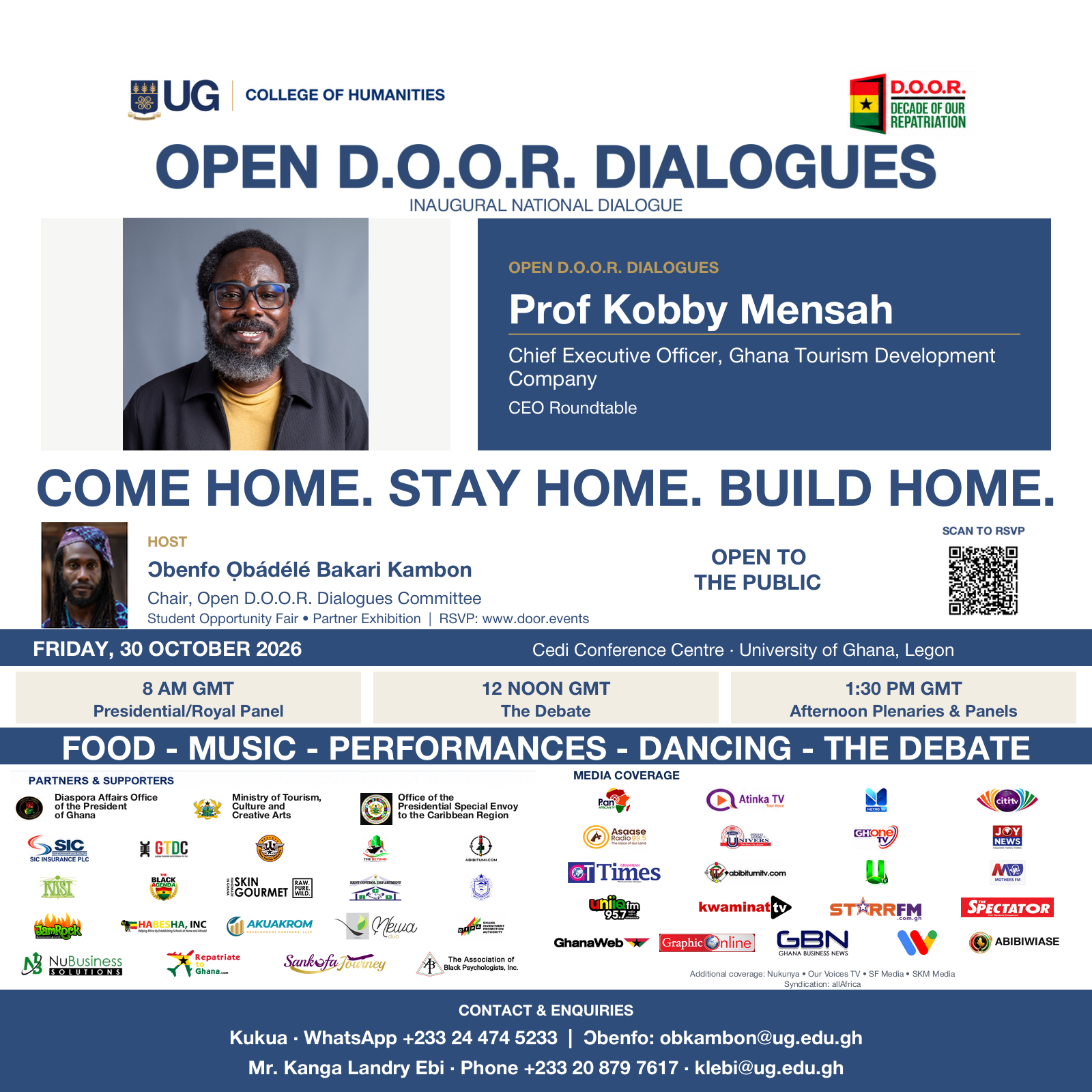 You are currently viewing 5 days left — Open D.O.O.R. Dialogues with Prof. Kobby Mensah